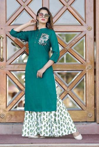 modern kurti with plazo price