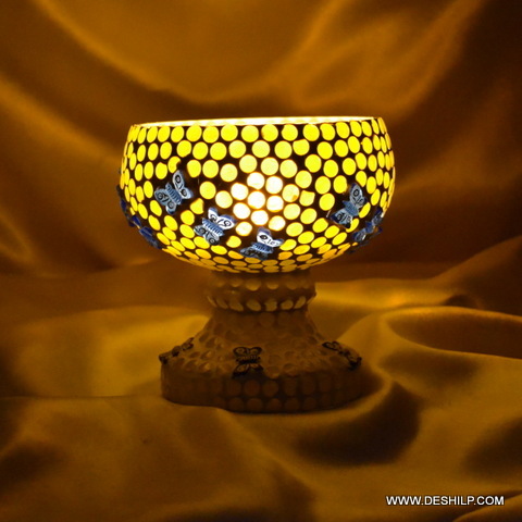 AuraDome Curved Candle Lantern