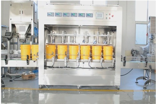 Automatic Liquid, Oil Weighing Filling Machine