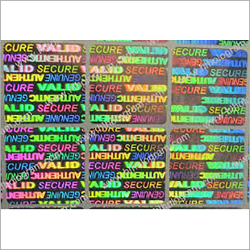 Destructive Hologram Sticker