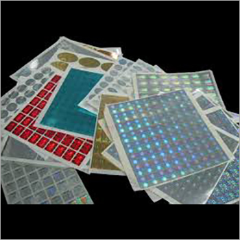 Hologram Sticker - Single Side Adhesive, Customized Dimensions | Tamper Proof, Waterproof, Scratch Resistant, Multi-Color Options