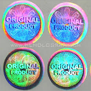 Gold 3D Hologram Security Sticker