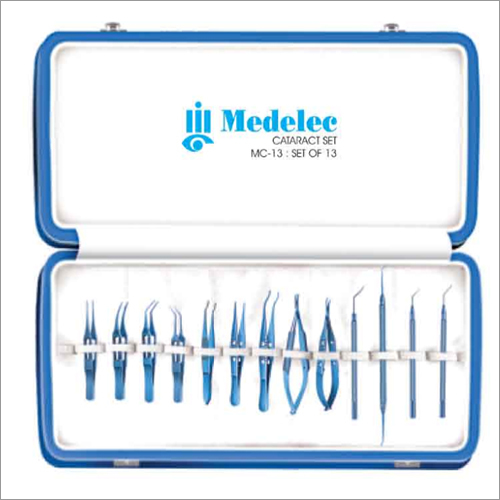 Manual Cataract Set With Iol Implantation Set