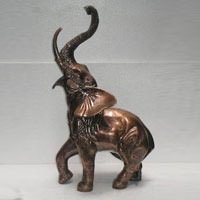 Bronze Aluminum Elephant Sculpture
