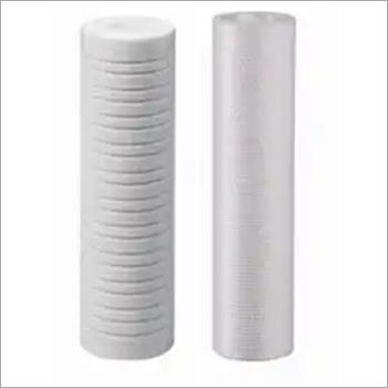 Spun Filter - Polypropylene, 5 to 50 Inch Length, White, Max Pressure 3 kgf/cm2 | 1 Year Warranty, Reliable Pre-Filter for RO and UV Systems