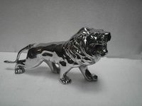 Rhino Animal Statue Aluminium Metal Sculpture