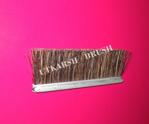 Horse Hair Strip Brush with Gi backing base material