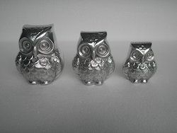 Aluminum Owl Sculptures