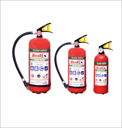 Clean Agent Gas Based Extinguishers