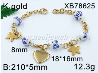 Wholesale stainless steel women bracelet new design stainless steel bracelet customized