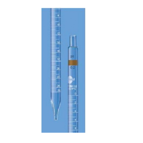 Pipettes Measuring (Mohr Type), Class B, White Marking
