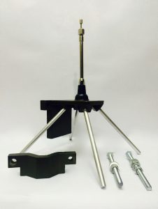 GROUND PLANE UNITY GAIN BASE MILITARY STANDARD ANTENNA