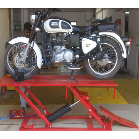 Royal Enfield Pneumatic Two Wheeler Lift Royal Enfield Pneumatic Two Wheeler Lift