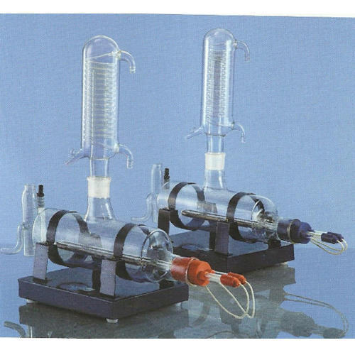 All Glass Double Distillation Unit