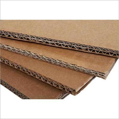 Brown Paper Corrugated Sheet