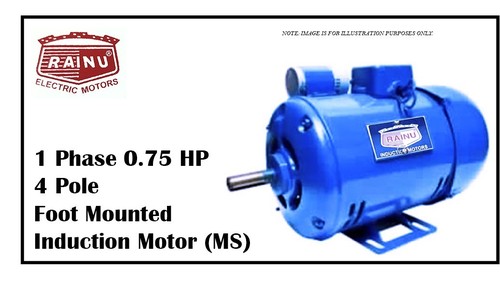 Blue 1 Phase 0.75 Hp Motor
