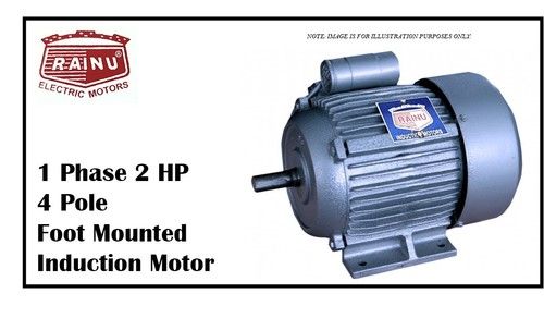 1 PHASE 2 HP CAST IRON MOTOR