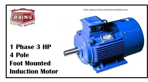 1 PHASE 3 HP CAST IRON MOTOR