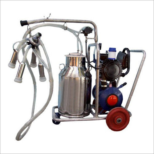 Cow Milking Machine Capacity: 20-25 Kg/Hr