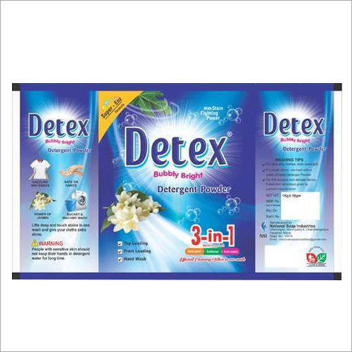 Detergent Laminated Pouch - Other Material, 400X240mm Size | Leak Resistance, Flexible Packaging, Leakage Proof, Customized Printing