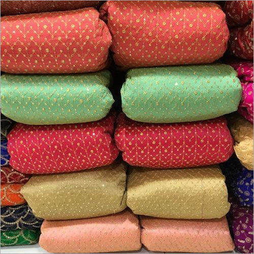 Washable Malbari Embroidery Fabric