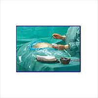 Blue Cesarean Drape