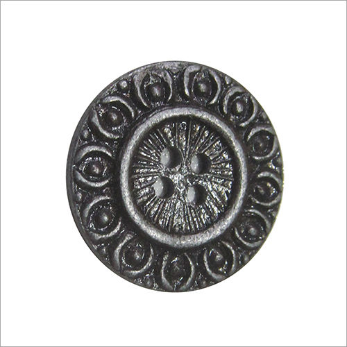 Round Designer Metal Button