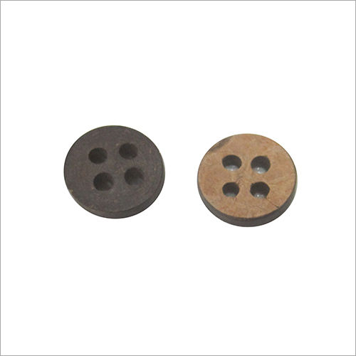 Black & Brown Coconut Button