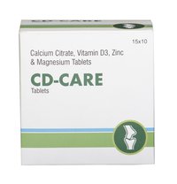 Calcium Citrate, Vitamin D3, Zinc & Magnesium Tablets