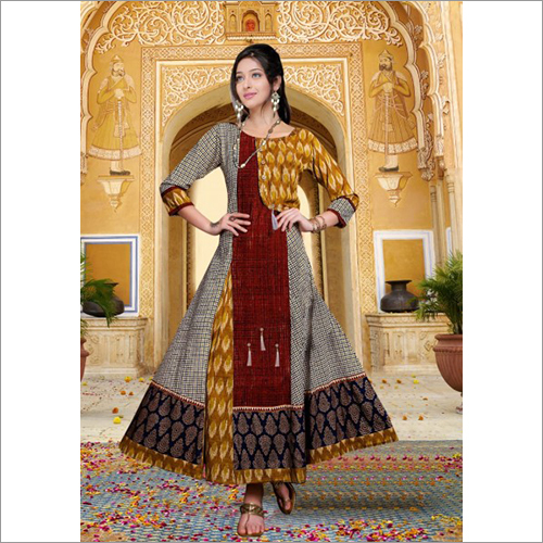 Multicolor Ladies Kurti