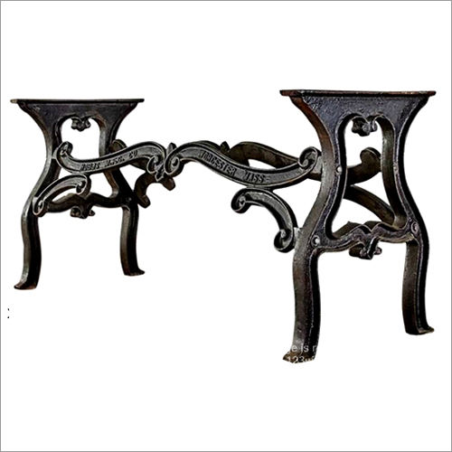 Cast Iron Industrial Dining Table