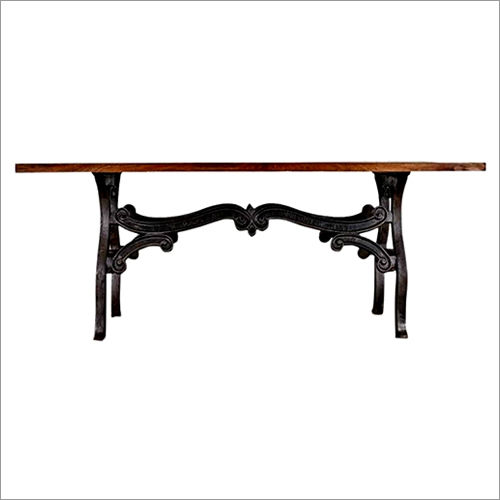 Cast Iron Industrial Dining Table