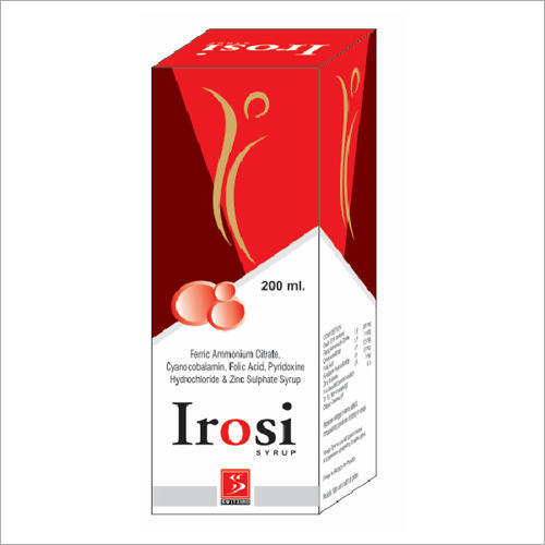 Liquid Ferric Ammonium Citrate And Zinc Sulphate Syrup