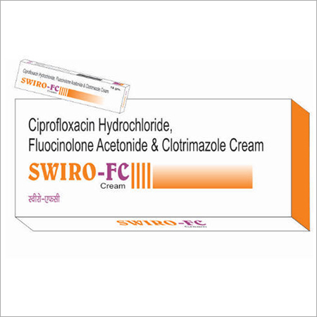 Ciprofloxacin Hydrochloride Fluocinolone Acetonide And Clotrimazole cream