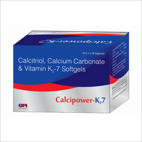 Calcitriol Calcium Carbonate And Vitamin Softgel General Medicines