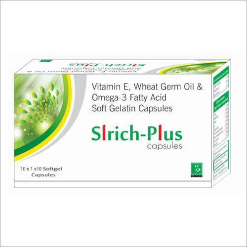 Vitamin E & Omega 3 Fatty Acid Soft Capsules - Nutritional Supplement for Heart Health & Skin Vitality | Supports Healthy Cholesterol Levels Reduces Triglycerides Quality Tested