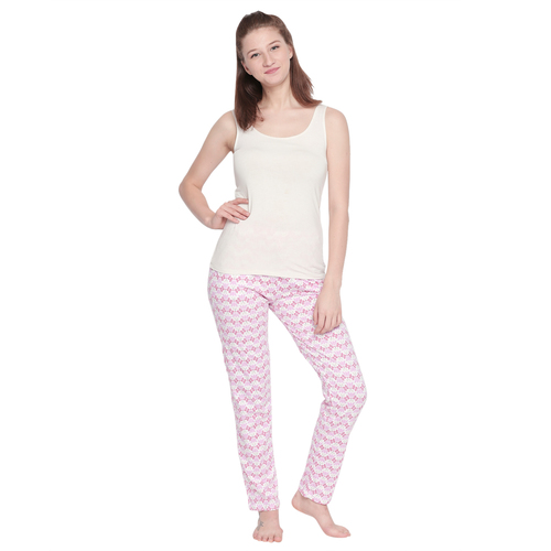 Pink-White Ladies Pyjama