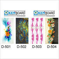 Digital Laminated Boards - Wood, 8-32 Millimeter Thickness | Glossy Finish, Flat Edge, Vibrant Colors For Furniture And Wall Decoration