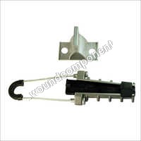 Tension Clamps - Aluminum Alloy, 15 Kn Ton/day Capacity, Silver & Black Color | Nfc Standard, Uv Resistant, Wedge Type Design