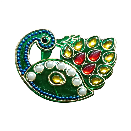 Different Color Available Peacock Shape Kumkum Box