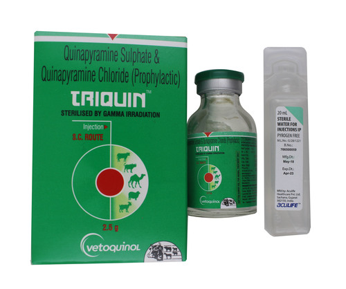 TRIQUIN 2.5G-QUINAPYRAMINE SULPHATE 1.5G+QU