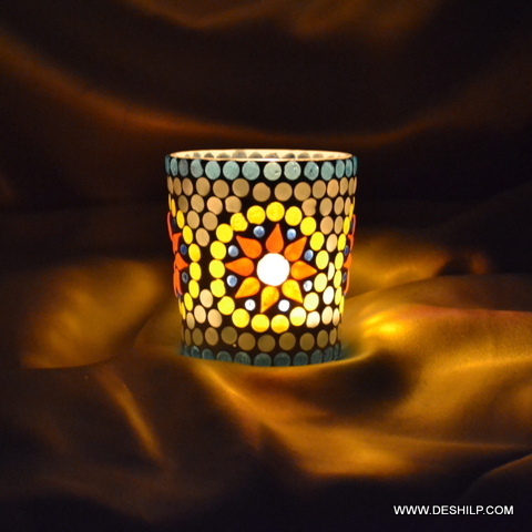 200Gm Small T Light Candle Holder - Material: Glass