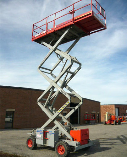Easy To Operate Manual Scissor Lift Table