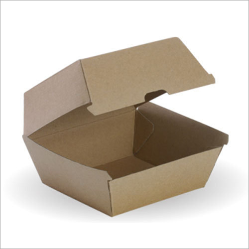 Glossy Lamination Burger Packaging Box