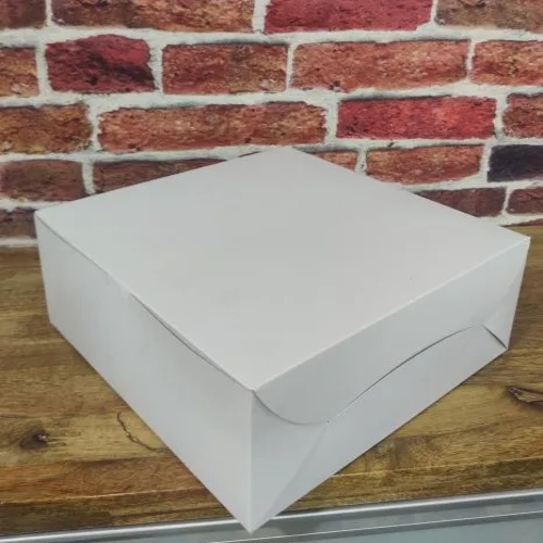 Plain cake box