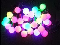 Christmas LED  lights New Year Lantern bulbs bubble bulbs colorful little balls Birthday party decorating lamps