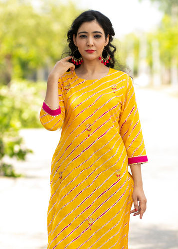 designer cotton kurti