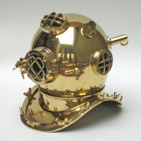 Divers Helmet Mark Five Special Edition Brass Plain