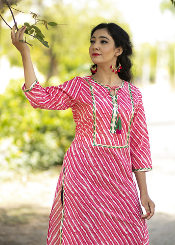 designer cotton kurti