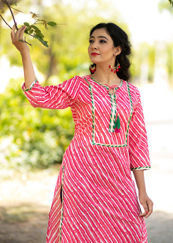 designer cotton kurti